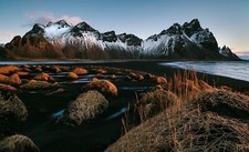 Landscape iceland nature snowy Custom Gaming Mat Desk picture