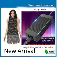 2prong Adapter for  INNOV IVP2400-2500 24V 2.5A w/ CORD FOR FOOT MASSAGER A1.12 picture
