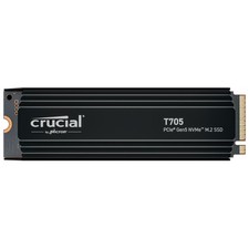 Crucial T705 4.0TB PCIe Gen5 NVMe M.2 SSD with Heatsink  CT4000T705SSD5 picture