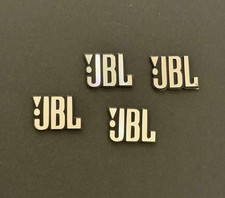4Pcs Aluminum Sticker Label Badge Emblem for JBL 20mm x 14mm picture