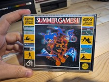C64 : SUMMER GAMES 2 : ORIGINAL GAME X COMMODORE 64 TAPE EPYX picture