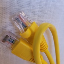Assortment of 4 ethernet cables - 5e Between 4 and 7ft picture