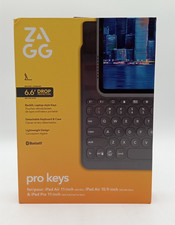 ZAGG Pro Keys Wireless Keyboard with Detachable Case for Apple iPad picture