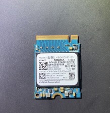 Kioxia 512GB M.2 2230 NVMe PCIe Gen3 X4 KBG40ZNS512G 80-89% picture
