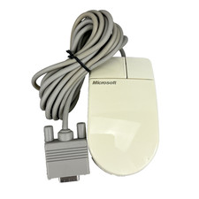 Vintage Microsoft Serial Mouse 2-Button Design PN: 24394 9-pin picture