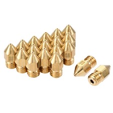 0.6mm 3D Printer Nozzle, 18pcs M6 Thread for MK8 1.75mm Extruder Print, Brass picture
