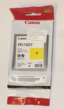 Genuine Canon PFI-102Y Yellow Ink Cartridge 2888C001, 2888C001AA EXP 2020/2021 picture