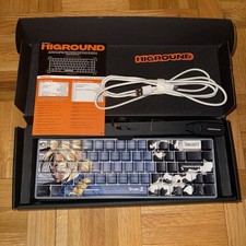 Custom Higround x Dragon Ball Z DBZ Trunks/Vegeta Lineage Goku Base 65 Keyboard picture