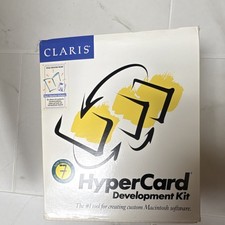 FULL SET - Claris HyperCard Development Kit Boxed Vintage Macintosh Software picture