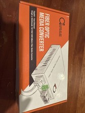 ADnet 10 Gigabit Fiber to 10G Copper UTP Ethernet  Media Converter Open Box picture