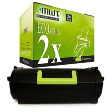 2x MWT ECO Cartridge XXL for Lexmark 24B6015 M-5163-dn M-5170 XM-5100-Series picture