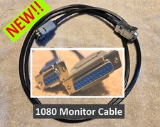 AMIGA DB23 RGB Female to DB9 Female 1080 2002 MONITOR CABLE 5 ft. - NEW picture