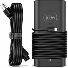 100W USB C Laptop Charger for Dell Computer Laptop Charger Type C Gan Ultra Slim picture