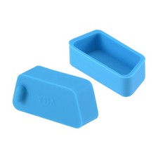10pcs VGA Port Cover Silicone anti-Dust Protectors Cap for DB9, Blue picture