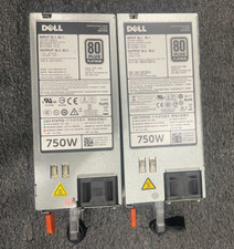 Lot of 2 - Dell 750W 80 Plus Platinum Power Supply PSU 5NF18 PowerEdge 05NF18 picture