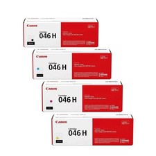 Canon 046H High-Yield Toner Cartridge Set – CMYK (Black, Cyan, Magenta, Yellow) picture