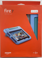 Amazon Kid-Proof Case for Fire 7 Fits 12th Gen 2022 Blue And Green picture
