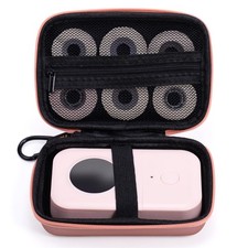 Phomemo D30 D30D D35 Label Maker Case, Small Label Maker Storage Bag - Pink picture