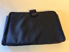 TUMI Alpha Black Ballistic Nylon Padded Laptop Sleeve Compartment Travel Storage picture