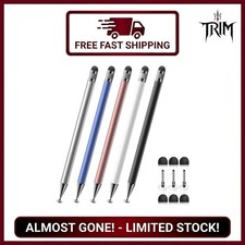Stylus5 Pcs 2-in-1 Capacitive Stylus Pen for Touchscreens iPad iPhone Galaxy ... picture