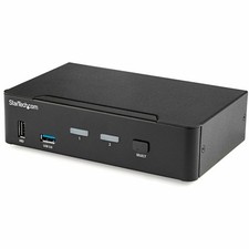 StarTech SV231DPU34K KVM Switch 2-Port DisplayPort 4K 60Hz picture