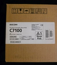 Genuine Ricoh 828527 Neon Pink Toner Pro C7100 C7100X C7110 C7110X Savin Lanier picture