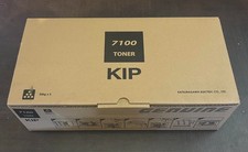 KIP 7100 Box of 2 x 300 grams Black Toner Cartridges Z240970010 Genuine New picture