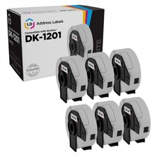 LD Compatible Brother DK-1201 6 Rolls of Address Labels / 1.1 in x 3.5 in picture