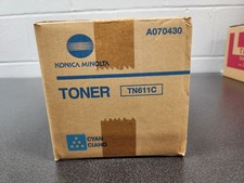 Konica Minolta TN611C (A070430) Cyan Toner Cartridge for Bizhub C451 C550 C650 picture
