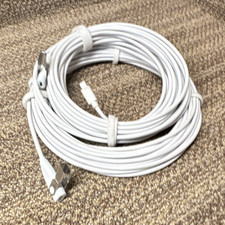 Bundle of 2 genuine logitech power cable extension 32 ft. picture