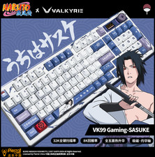 VALKYRIE VK 99 Gaming Naruto Collaboration Keyboard Uchiha Sasuke* picture