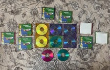 Lot of 16 CD-R & CD-RW Discs Sony/Verbatim 700MB Audio Disc Cool Color Edition  picture