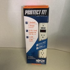Tripp Lite TLP712 Surge Protector, 7 Outlets, 12 ft Cord, 1080 Joules picture