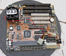 Soyo SY-5EHM Socket 7 Motherboard w/ AMD K6-2 400MHz 32MB Ram picture