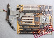 Socket 7 Amptron PM-8600 Motherboard with CPU Pentium MMX 166MHz, 32MB RAM picture