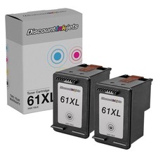 2PK Reman CH563WN HY BLACK for HP 61XL Inkjet Cartridge Deskjet 3051 3055A 3056A picture