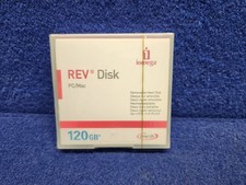 Lot of 10 Iomega REV 120GB Disk PC or Mac single NEW picture