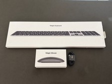 Apple A1843/A1657 Magic Keyboard w/ Numeric Keypad + Magic Mouse 2 Space Gray picture