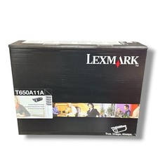 Genuine OEM Lexmark T650A11A Black Toner Cartridge New Sealed T650 T652 T654 picture
