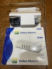 ATEN VS- 0204 Video Matrix 2 Inputs 4 Outputs Switch VGA/SVGA Audio VanCryst NIB picture