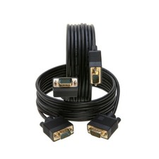 2-Pack- 15FT SVGA M/M 15 Pin Cable TV Video Projector PC Monitor HD Display Cord picture