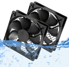Ventilador 12V IP67 120mm silencioso 3000RPM doble pack RV nevera picture