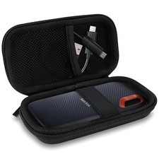 ProCase Carrying Case for Crucial X8 Portable SSD 1TB / 500GB (Case Black picture