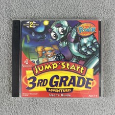 Jumpstart 3rd Grade Adventures (PC, 2000) DELUXE 2-CD SET Vintage Learning Game picture