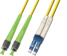 10M Singlemode Duplex Fiber Optic Cable 9/125 LC UPC FC APC Patch Cable Network picture