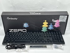 Ducky Zero 6108 Classic Black Hot Swap Wireless RGB Keyboard- Cherry MX2A Red picture