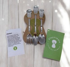 Kleynimals Safari Friends Made in USA Baby Flatware 100% Stainless Steel picture