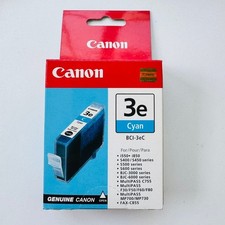 Canon BCI-3eC Cyan Ink Tank Genuine OEM Sealed Replacement Printing Cartridge picture