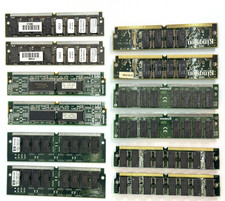 Vintage Computer 72 pin RAM Memory Lot Assorted - 12 Pieces – Untested picture