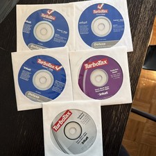Turbo Tax CDs. MIX Years 2003, 2006, 2007, 2008 picture